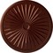 Ekena Millwork Leandros Ceiling Medallion (Fits Canopies up to 5"), 33 1/8"OD x 3 1/2"ID x 1 3/8"P, Antique Copper CM33LEACS - alternate 1